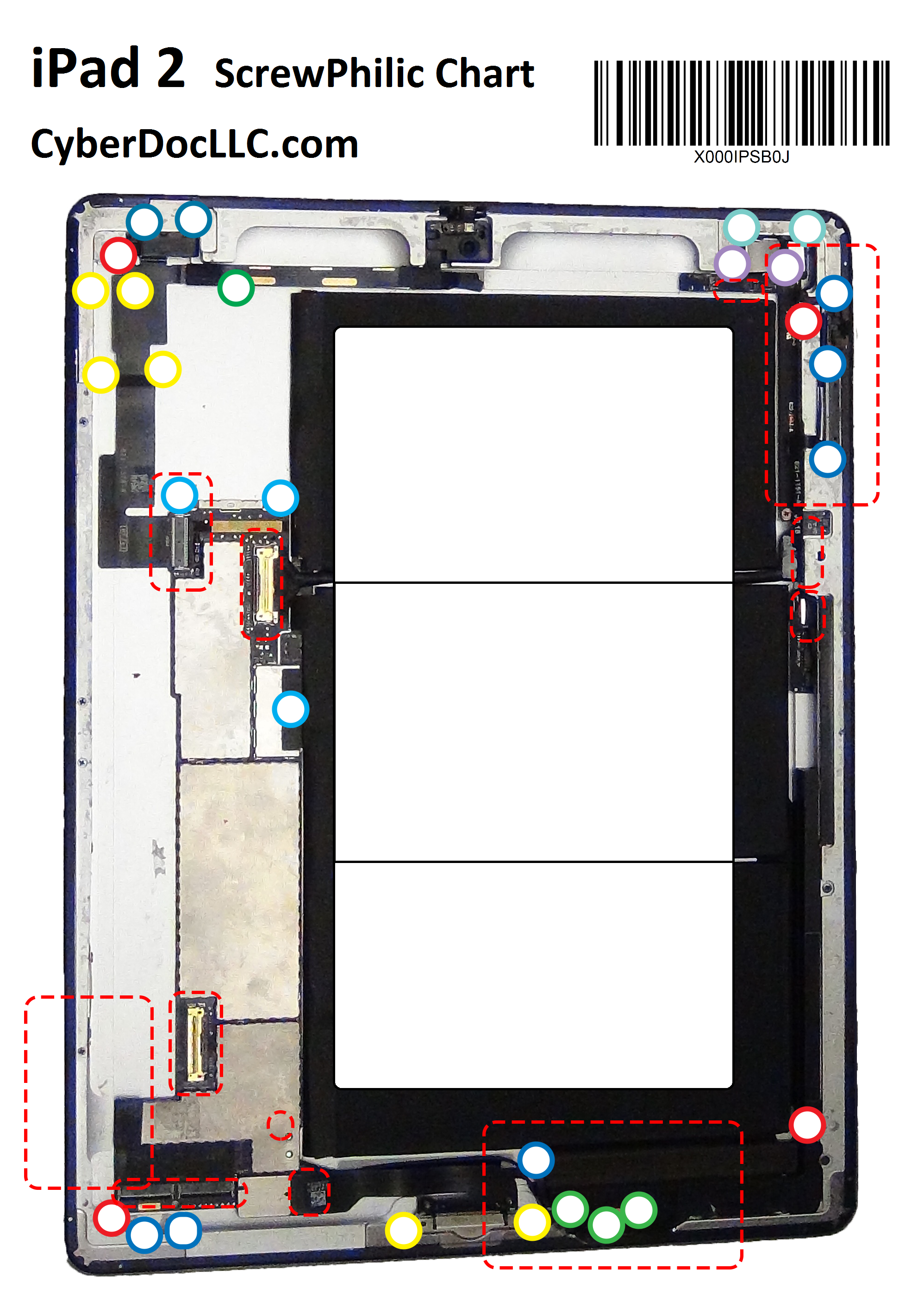 Iphone Screw Chart