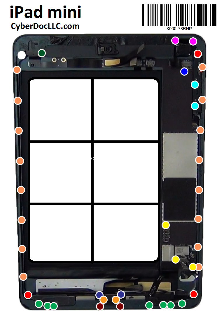 Ipad 2 Screw Chart