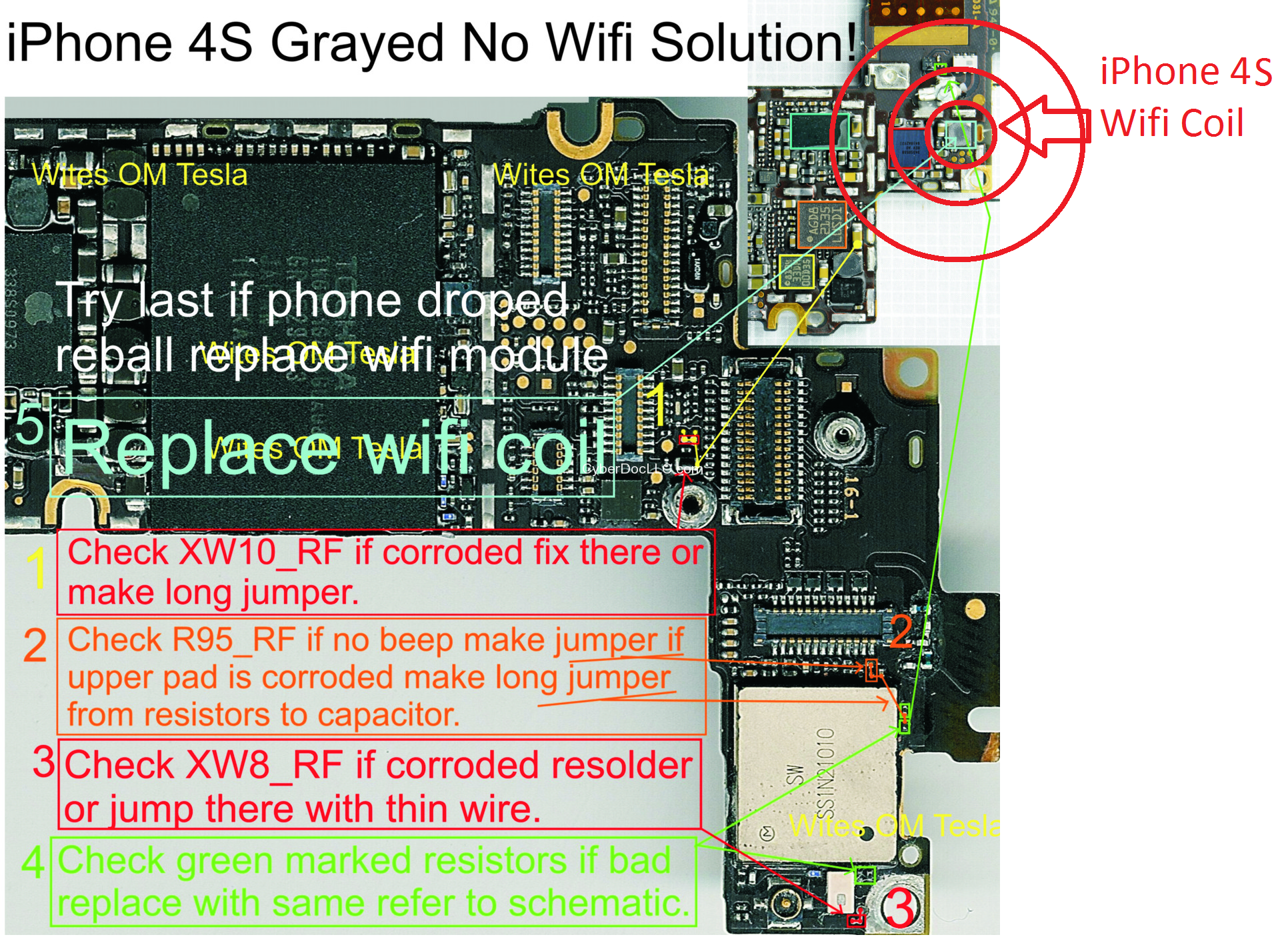 Iphone 4s Grayed No Wifi Coil L65 Rf Cyberdocllc Iphone And Apple Products Hardware Repair Solutions