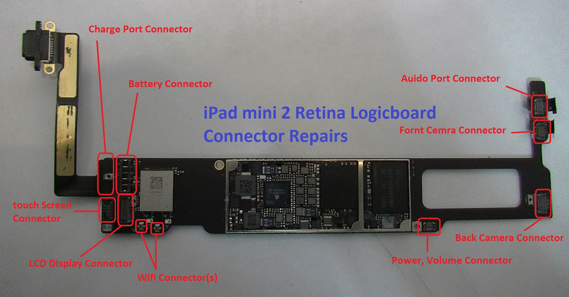 Ipad mini retina connector repair