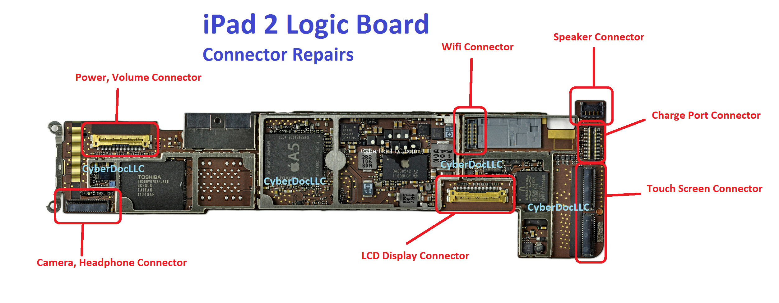 ipad 2 board repair